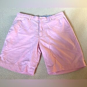 Light pink Polo Ralph Lauren Classic fit 9” cotton shorts